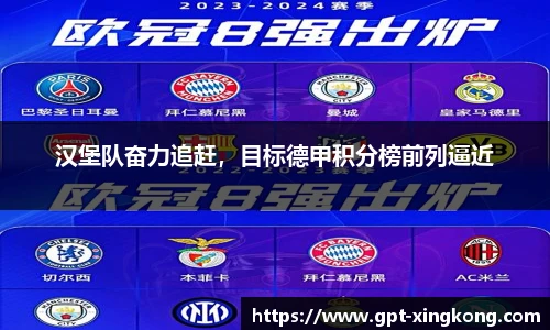 汉堡队奋力追赶,目标德甲积分榜前列逼近